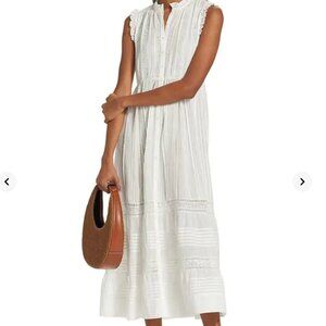 DÔEN  Helaine Lace Maxi Dress Salt Small